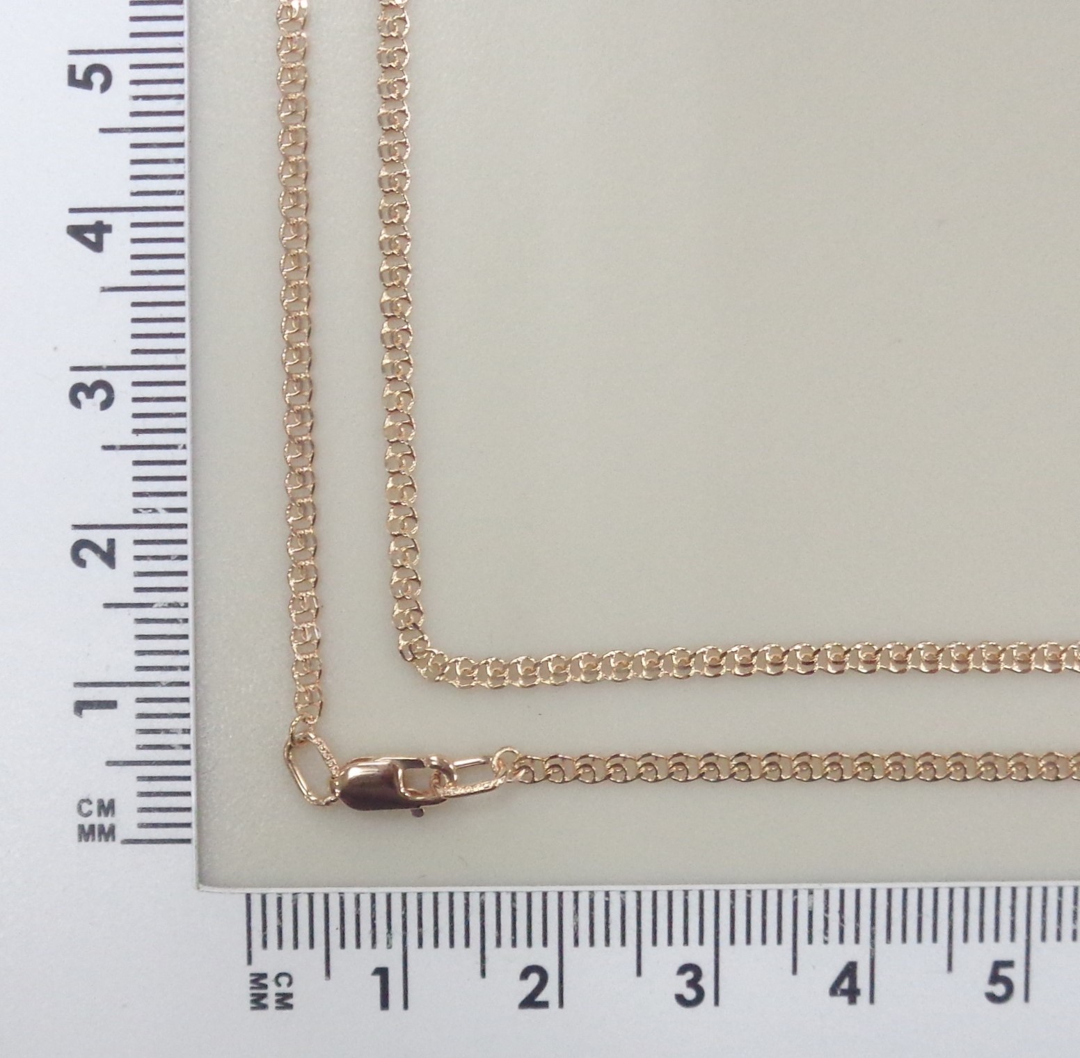 Серебряная цепь плетение "Love"